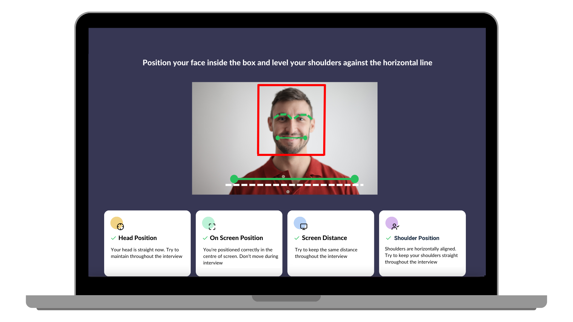 preview of real time posture correction